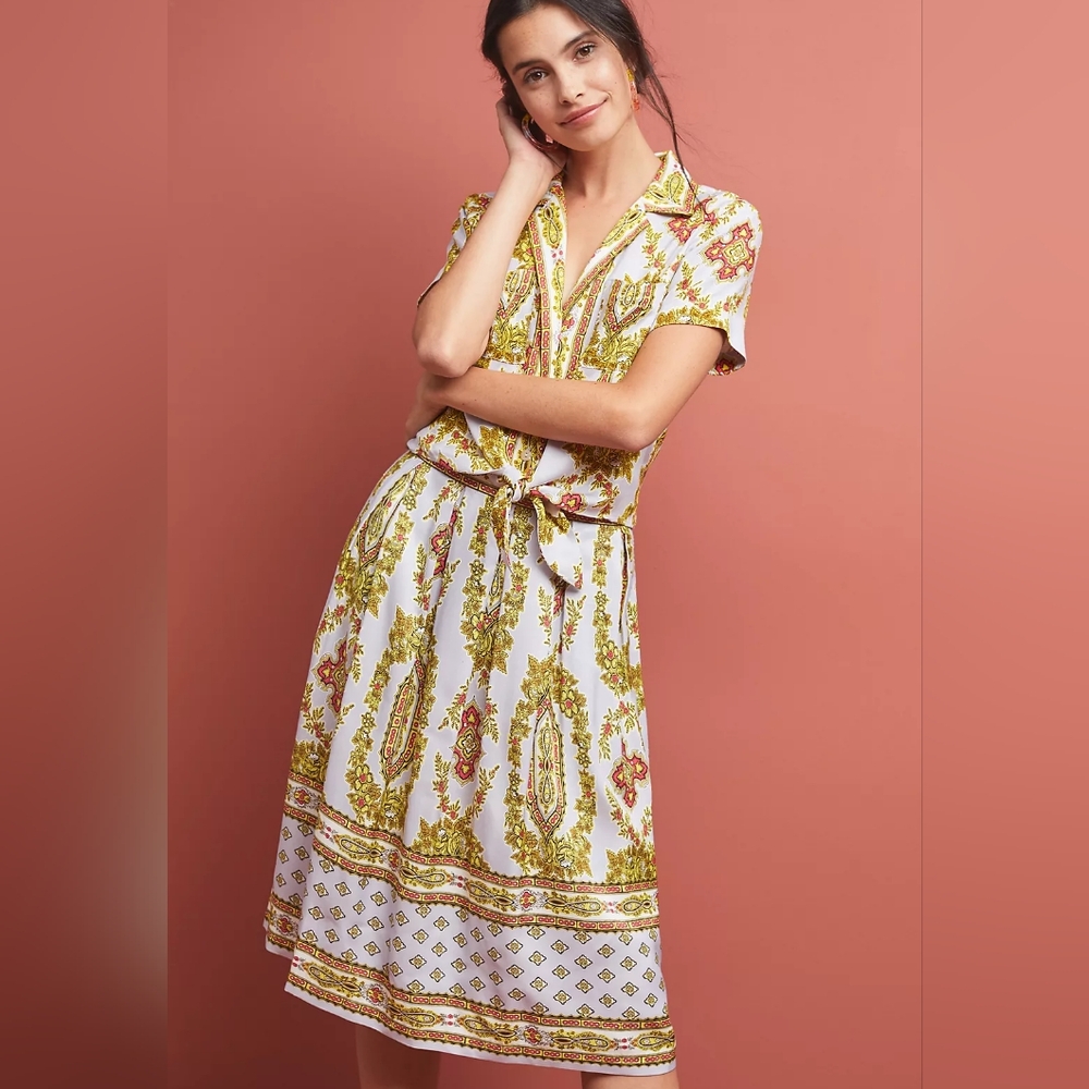 Anthropologie Echarpe blouse - Picture 1 of 12